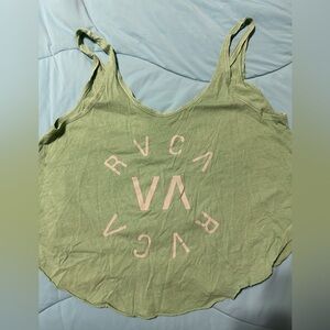 RVCA Green Crop Top (XS)